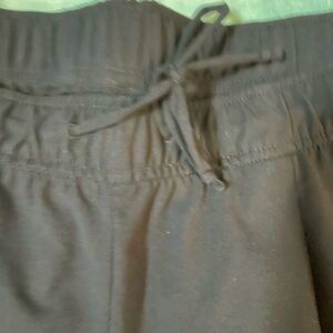 Black Drawstring Shorts